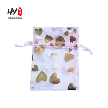 custom size fast delivery light organza bag